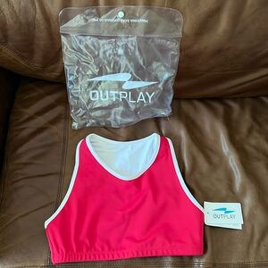 red outplay swim binder size S